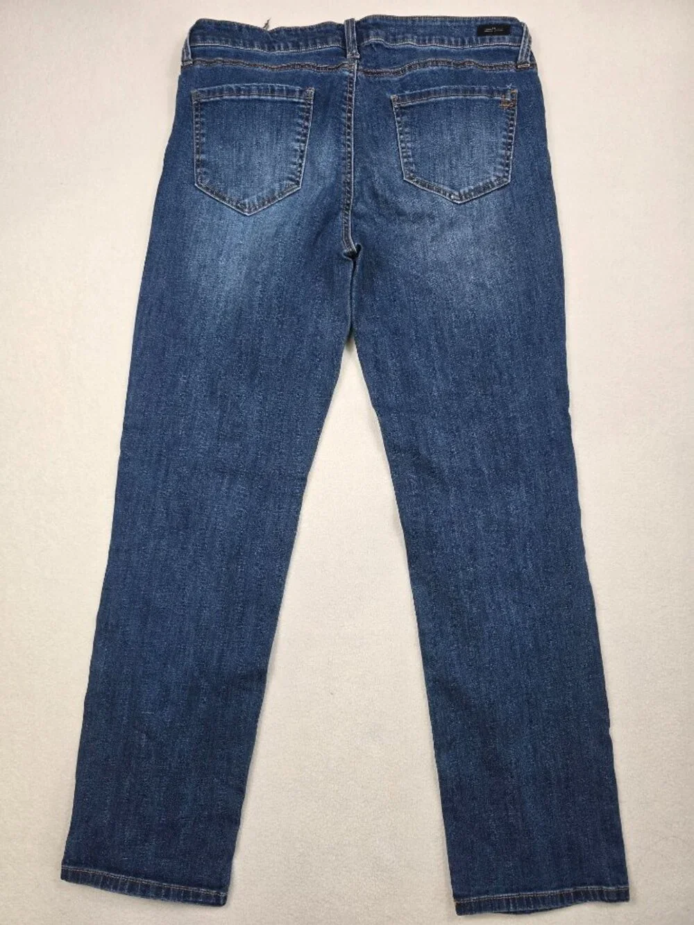 Liverpool Peyton Distressed Slim Boyfriend Jeans Size 12/31 Blue Denim - Picture 6 of 7